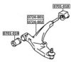 ASVA 0701-018 Control Arm-/Trailing Arm Bush